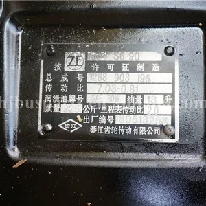 High Performance Parts Bus Body Parts Gearbox Transmission Assy S6-90 Chinese Bus Gearbox thumbnail-2