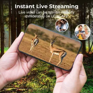 Ringsee 4G Hunting Camera 4MP 1080P Animal Trap Camera Waterproof Night Vision Trail Hunting Camera With 7800mAh Battery thumbnail-4