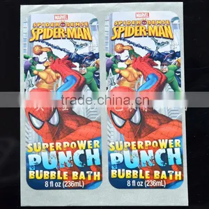 Cartoon Super Hero Pearl Film Adhesive Labels thumbnail-2