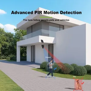 Outdoor Solar Network Camera WiFi 2MP 3MP 4 MP 6MP Ptz 4g Sim Card 360 IP Wireless Security Camera AI Camera thumbnail-2