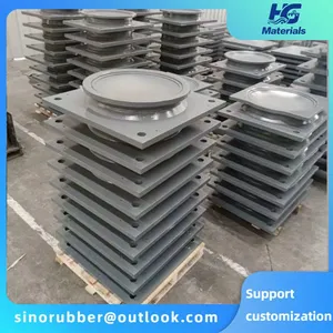 HG004 Bridge Circular PTFE Plate Rubber Bearing, Rectangular National Standard Grid Bearing, Shock-absorbing Pad thumbnail-3