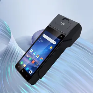 POS Android System ZONS and 58mm Thermal Printer 5.5’ Touch Screen. Handheld Point of Sale With NFC + Professional Barcode Scanner. 4G Network, thumbnail-4