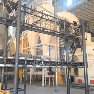 China HCM Bentonite Ore Raymond Pulverizer, Professional Ceramic Grade 200 Mesh Bentonite Powder Making Machine, 20 Ton Per Hour Grinding Capacity thumbnail-3