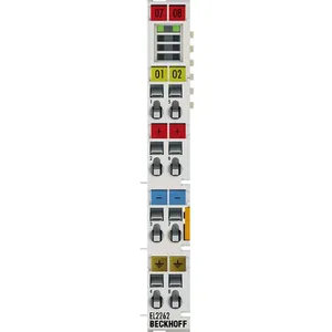 BECKHOFF EL2262 EtherCAT 2 Channel Digital Output Module 24V DC High-Speed PLC Industrial Automation IO Terminal thumbnail-1