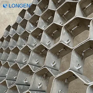 Bonding Holes Custom Stable Structure Hexagonal Refractory Armouring Support Refractory Lining for Sale thumbnail-1
