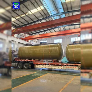 Safe & Eco-Friendly: Large Buried Double-Wall Anti-Corrosion Diesel Storage Tank for Normal Pressure Applications thumbnail-4