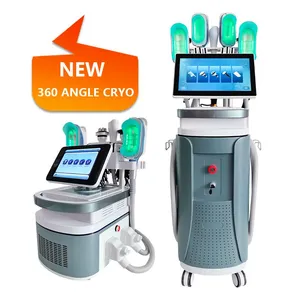 40K Vertical Cryolipolysis Body Slimming Machine 4 Applicators Germany Technology Fat Freezing for Weight Loss 220V thumbnail-4