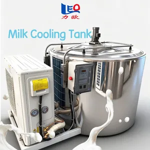 1000L--Vertical Milk Cooling Tank thumbnail-5