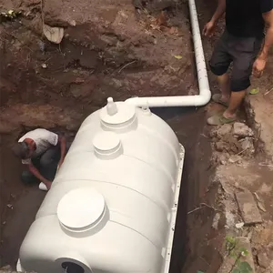Iron and Manganese Removal Sand Filter FRP Water Treatment Tank for Sewage thumbnail-1