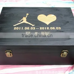 Gift Use Wooden Shoe Box thumbnail-2