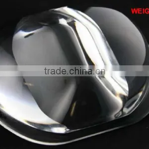 150W Led Optical Lens Borosilicate Glass Bat Wing Spectrum Curve thumbnail-5