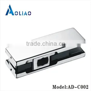 High Quality Glass Holding Clips of Glass Door Bottom Clamp Patch Fitting thumbnail-1