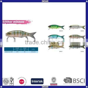 Hot Sale Fishing Lure Slither Minnow With Customized Logo thumbnail-1