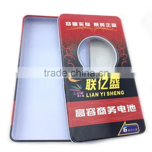 Battery Tin Cans With PVC Window thumbnail-1