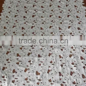 Wholesale Milk Silk Lace Trim Embroidery Lace Accessory for Clothing Design for Wedding Dress thumbnail-6