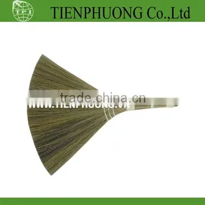 Cleaning Grass Broom With Rattan Handle/indoor Broom/sweeping Broom thumbnail-1