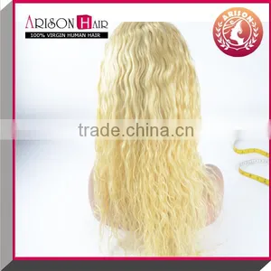 Fashion Style 613 Blonde Ombre Color Body Wave Synthetic Lace Front Wig thumbnail-1