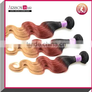 New Products Brazilian Body Wave Ombre Hair Extension Lace Closure thumbnail-1