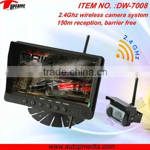 DW-7008 7inch Digital Signal Wireless Backup Camera System With Strong Signal, Provide Stable, Secure, Confidential Signal thumbnail-1