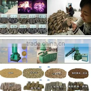 Wheat Straw Fuel Biomass Briquette Machine thumbnail-1