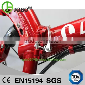 Full Suspension 20 Inch Folding Electric Bike 1:1 PAS System thumbnail-2