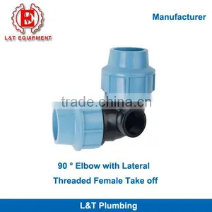 90 Degree With Lateral Threaded Female Take Off thumbnail-1