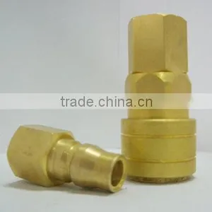 Nitto Brass Pneumatic Quick Connect Coupling thumbnail-1
