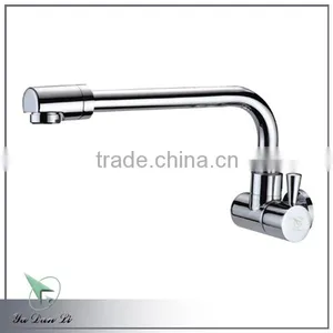 Wall Mounted Kitchen Faucet With Long Spray 1034 thumbnail-1