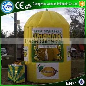 Customize Outdoor Show Display Inflatable Lemonade Booth for Sale thumbnail-1