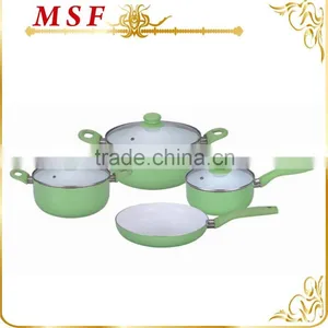 MSF-6266-casserole Professional Aluminum Cookware Pressing Aluminum Casserole Hot Pot Heat Resistant Silicon Handles thumbnail-5