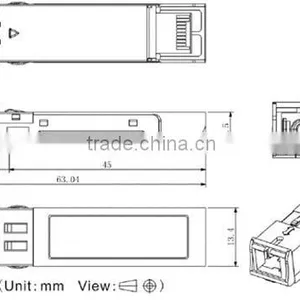 1.25Gbps Data Links Bidirectional Module DDM Single Mode 120km BIDI SFP Transceiver thumbnail-4