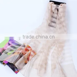 Promotional Latest Design Cheap Bamboo Cotton Scarf thumbnail-6