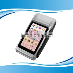 Android Smart Touch Pos Terminal Handheld With Thermal Printer Wifi 3G GC068 thumbnail-1