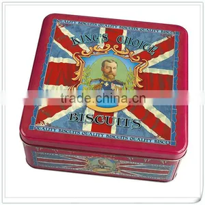 Food Grade Biscuit Tin Box thumbnail-1