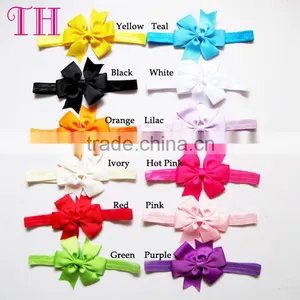 Children's Hair Accessories Australia Ecofriendly Material Fold Over Elastic and Hair Band Bow thumbnail-1