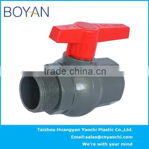 BOYAN Taizhou Huangyan Male and Female Plastic Irrigation Ball Pvc Valve thumbnail-1