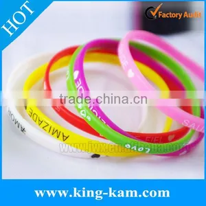 Wholesale FDA Silicone Band Silicone Wristbands thumbnail-1