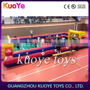 Human Baby Foot Game Soap Soccer Inflatable With Sticks Foos Ball Game thumbnail-1
