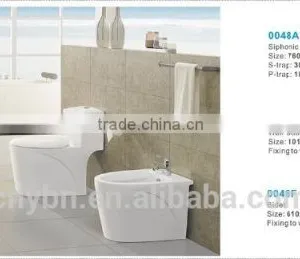 Sanitary Ware Ceramic Bathroom Designs Two Piece Toilet thumbnail-6