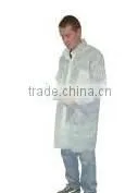 Lab Coat Zip Front 100% Spunbond Polypropylene thumbnail-1