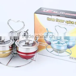 Import Export of Stainless Steel Salt and Pepper Jar Kitchen Accessories thumbnail-5