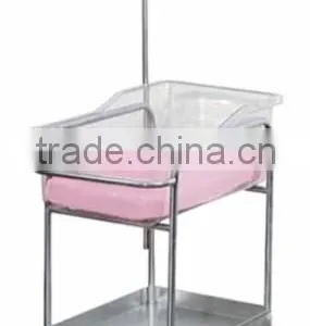Stainless Steel Baby Cot Baby Cart Trolley thumbnail-2