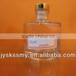 200ml Round Aroma Diffuser Glass Bottle thumbnail-1