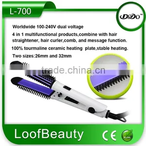 China Manufacturer of Professional Hair Straightening Comb Brush thumbnail-3