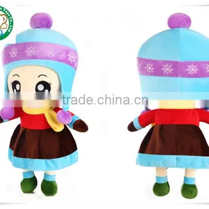 2016 New Promotions Girl Doll Plush Toy Doll New Year Birthday Gift thumbnail-6