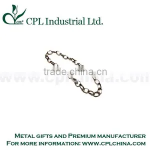 Blank Metal Key Chains,australian Standard Chain,bending Metal Chain Necklace thumbnail-1