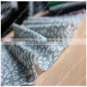 Leopard Sublimation Print Silk Dress Fabric thumbnail-6