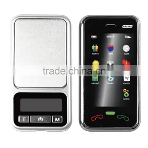 New Designed Digital Cellphone Pocket Scale 0.01g Mini Portable Jewelry Scale LCD Display thumbnail-1