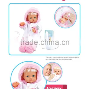 New Item Water Drinking Silicone Baby Dolls With Clothes thumbnail-2