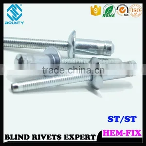 HIGH QUALITY HOT SELLING FACTORY HIGH STRENGTH HEM-LOCK BLIND RIVETS FOR LADDERS thumbnail-5